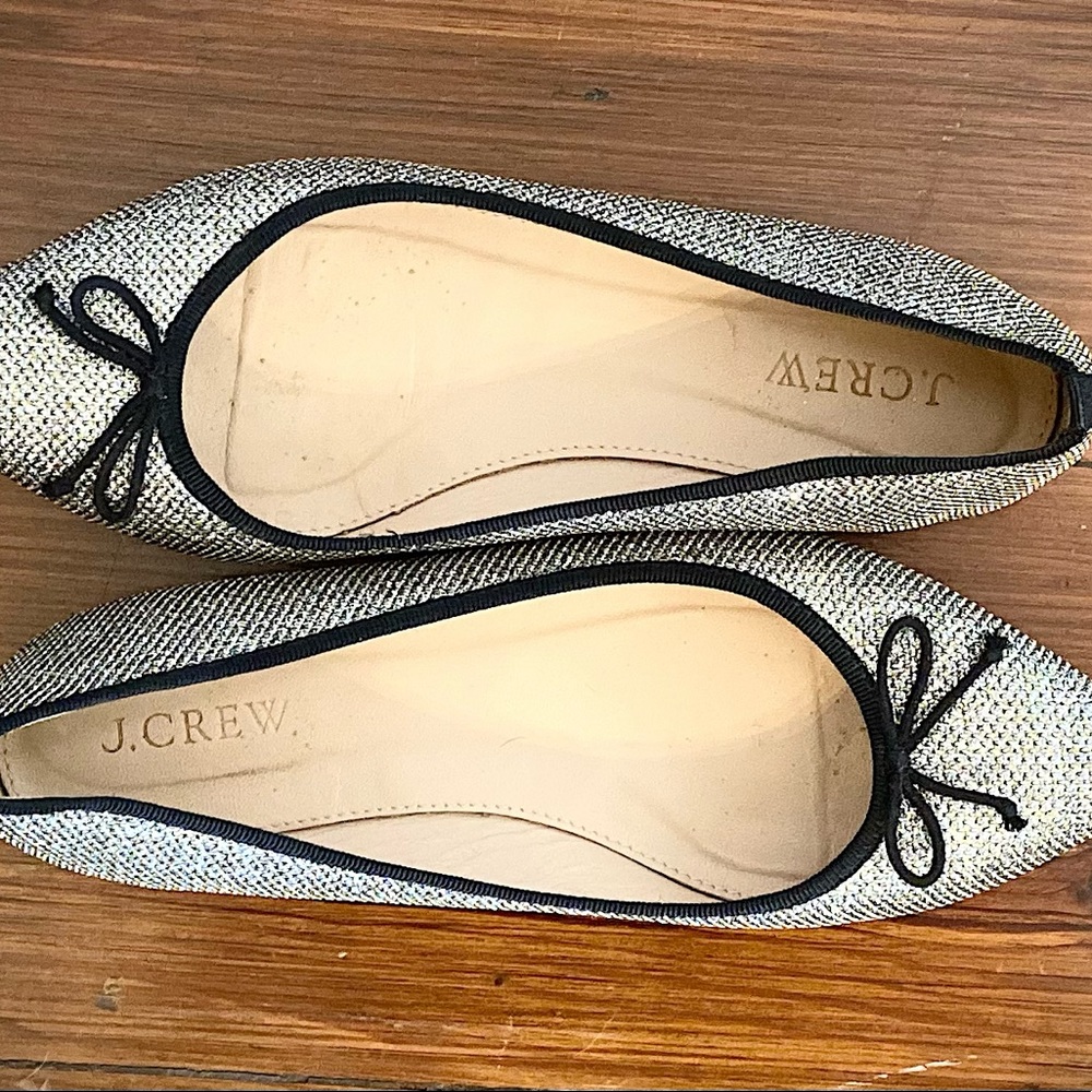 Jcrew Pointy Toe Party Flats - image 4